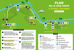 Plan de la voie verte